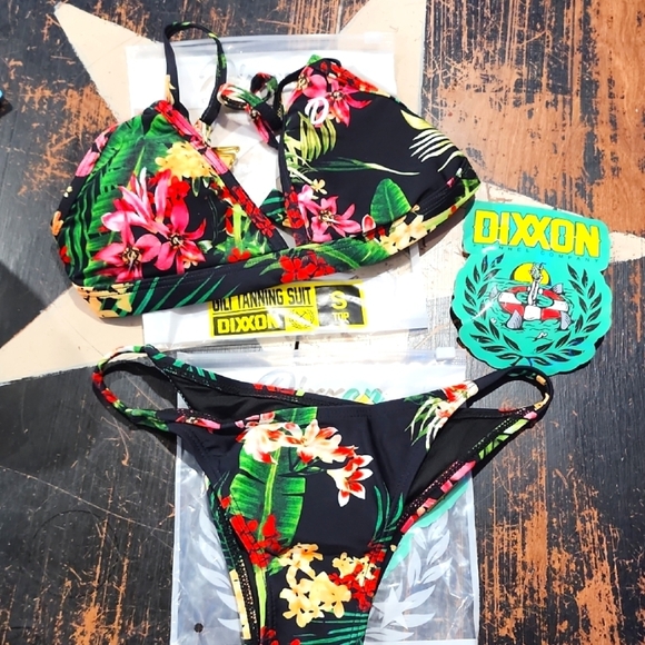 🎉 SALE🎉 Dixxon Premium Swimwear "Gili" Bikini, Top & Bottom New! - Picture 1 of 5